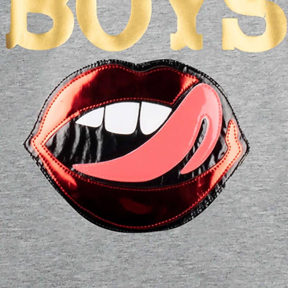 NIL+MON Oversize Tee "Boys & B." Günstiger Verkauf