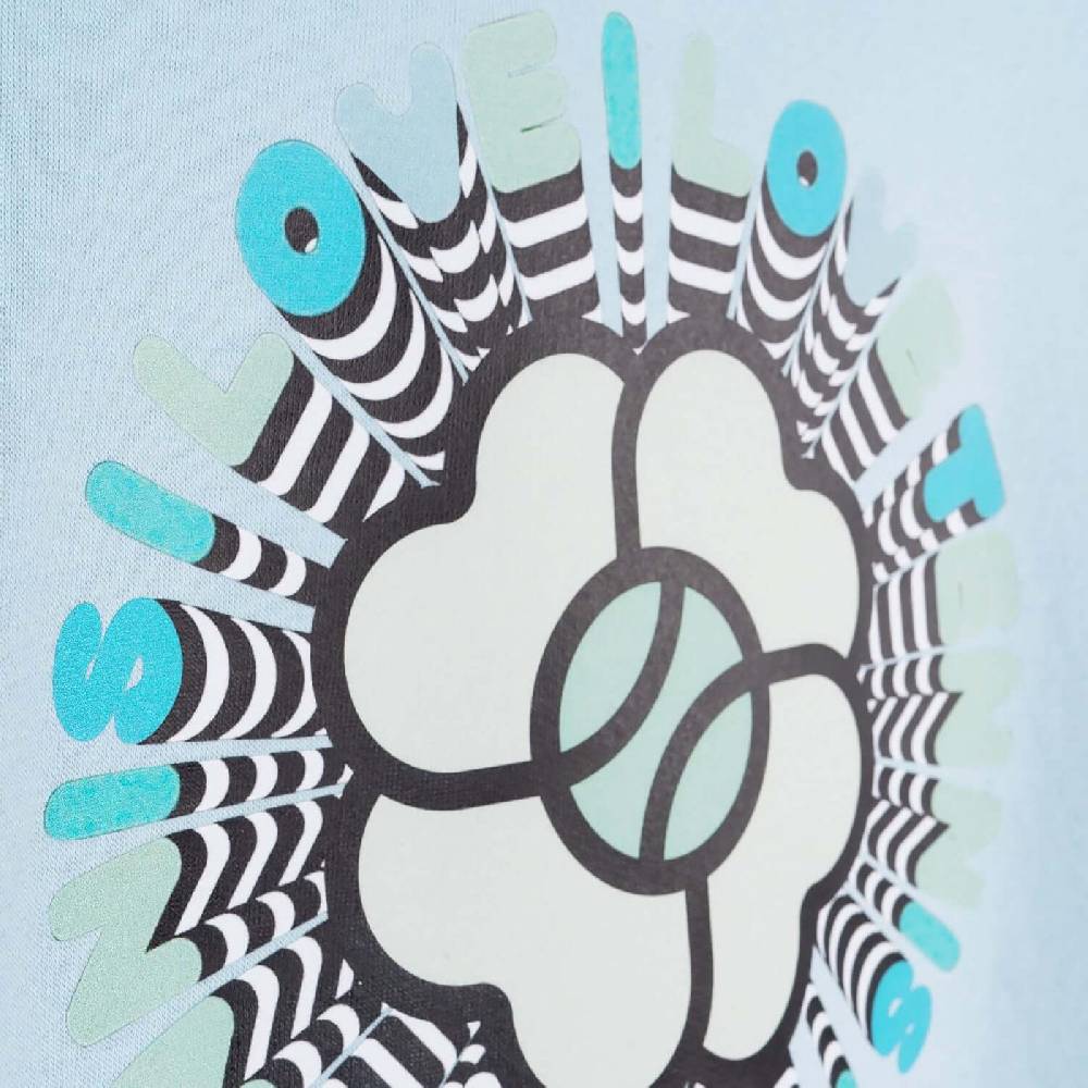 NIL+MON Hoodie "Circle Blue" Hotsell