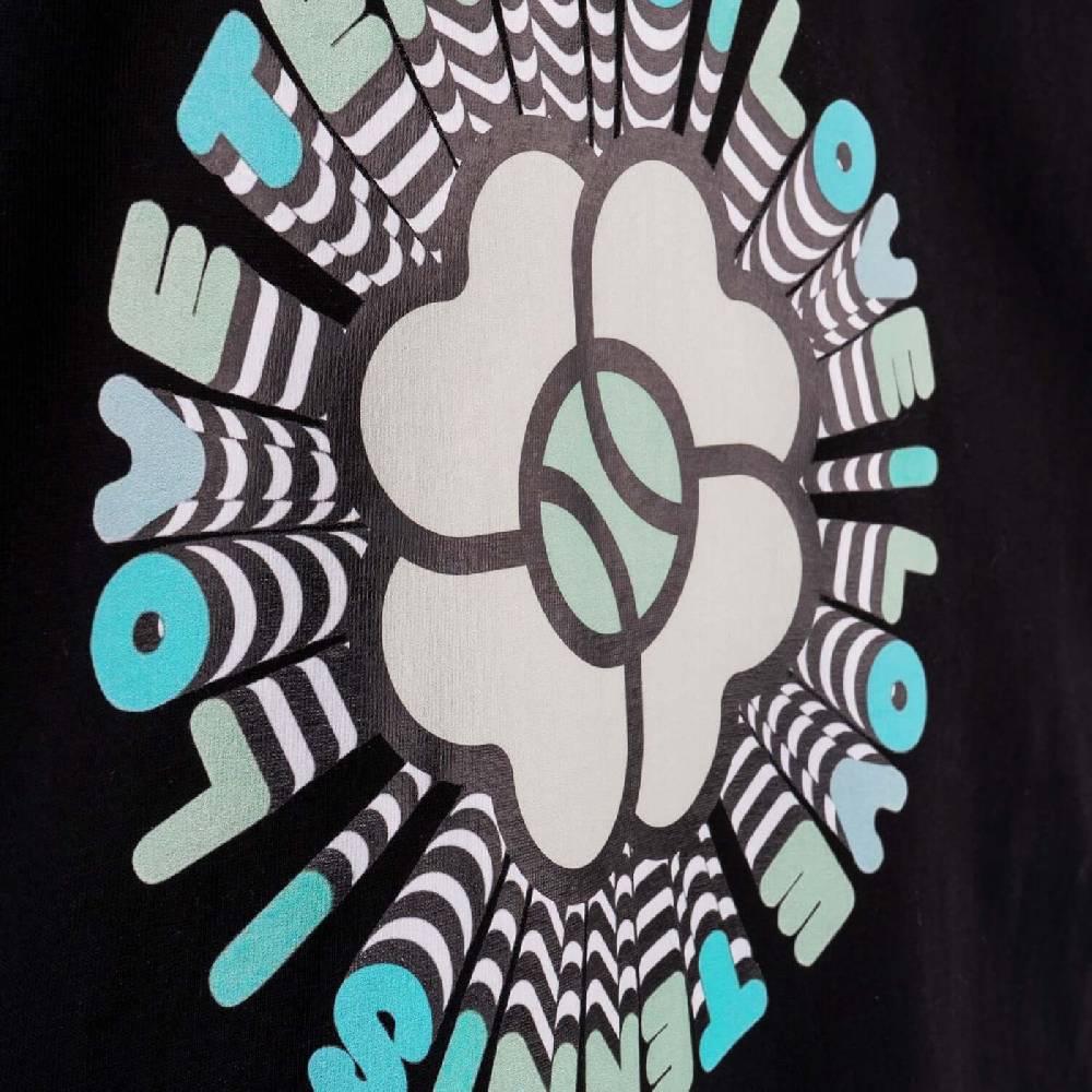 NIL+MON Hoodie "Circle Blue" im Angebot
