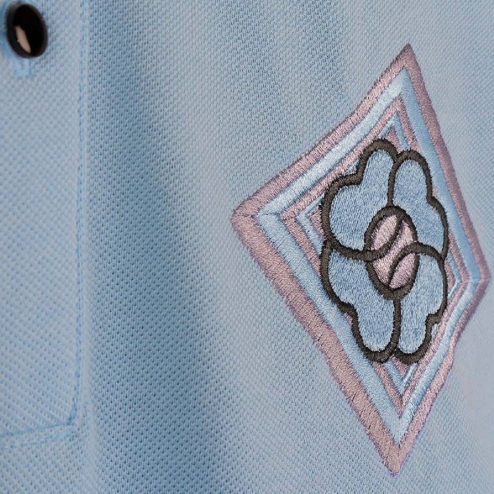 NIL+MON Polo Shirt "Clover Blue" Schlussverkauf