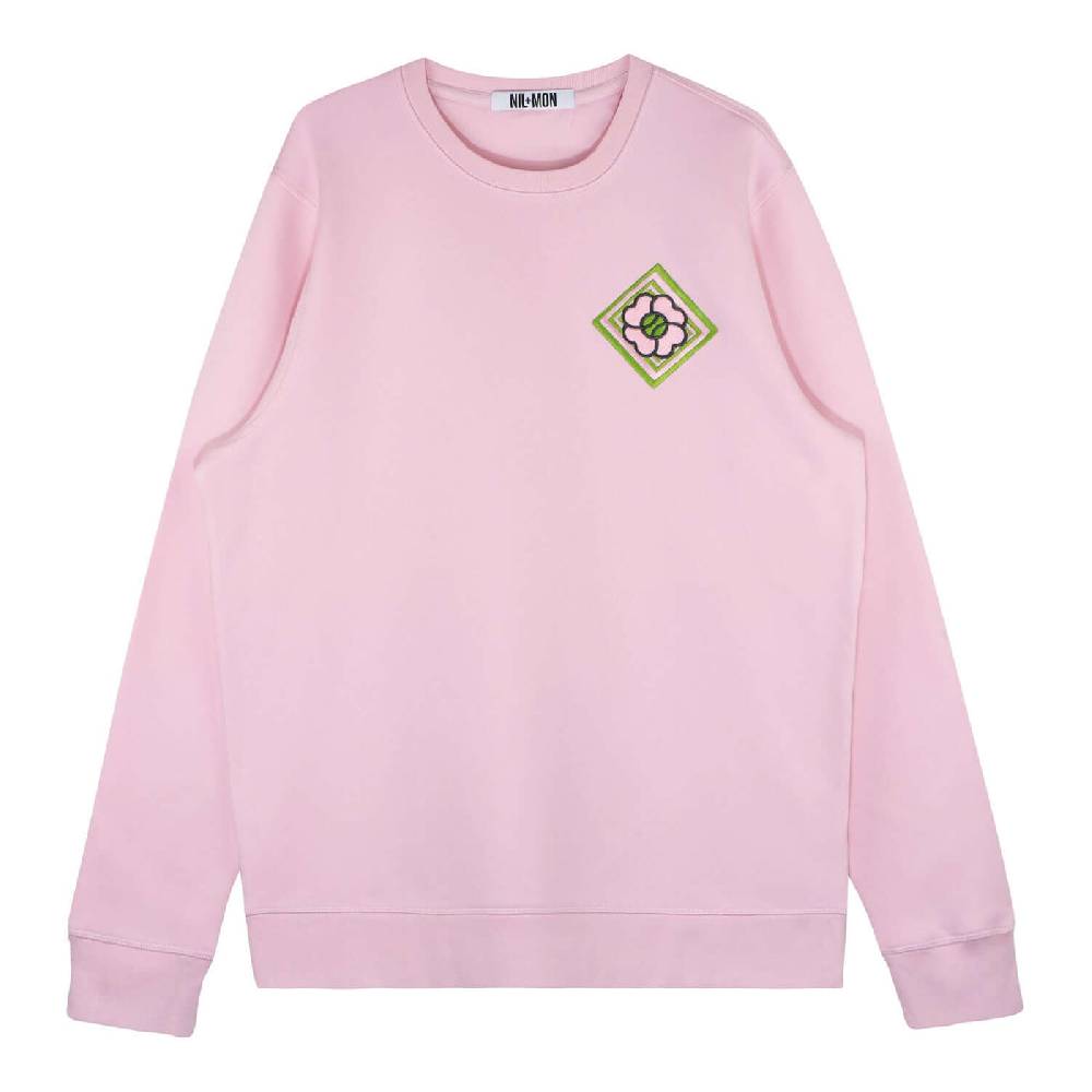 NIL+MON Sweatshirt "Clover Rose" Fabrikverkauf