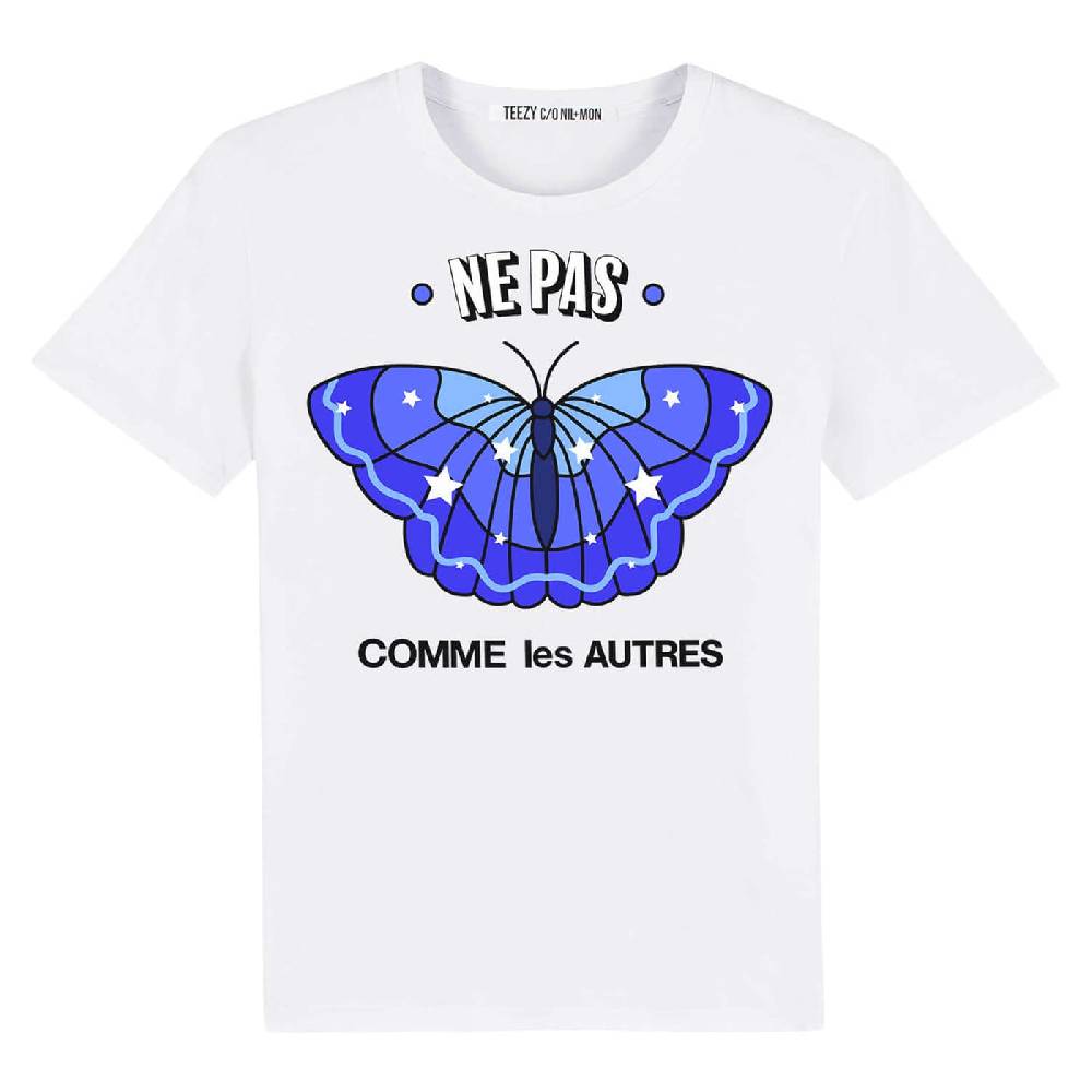 NIL+MON T-Shirt "TZ Ne Pas Blue" Meist gekauft