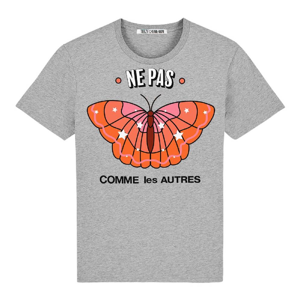 NIL+MON T-Shirt "TZ Ne Pas Red" Online
