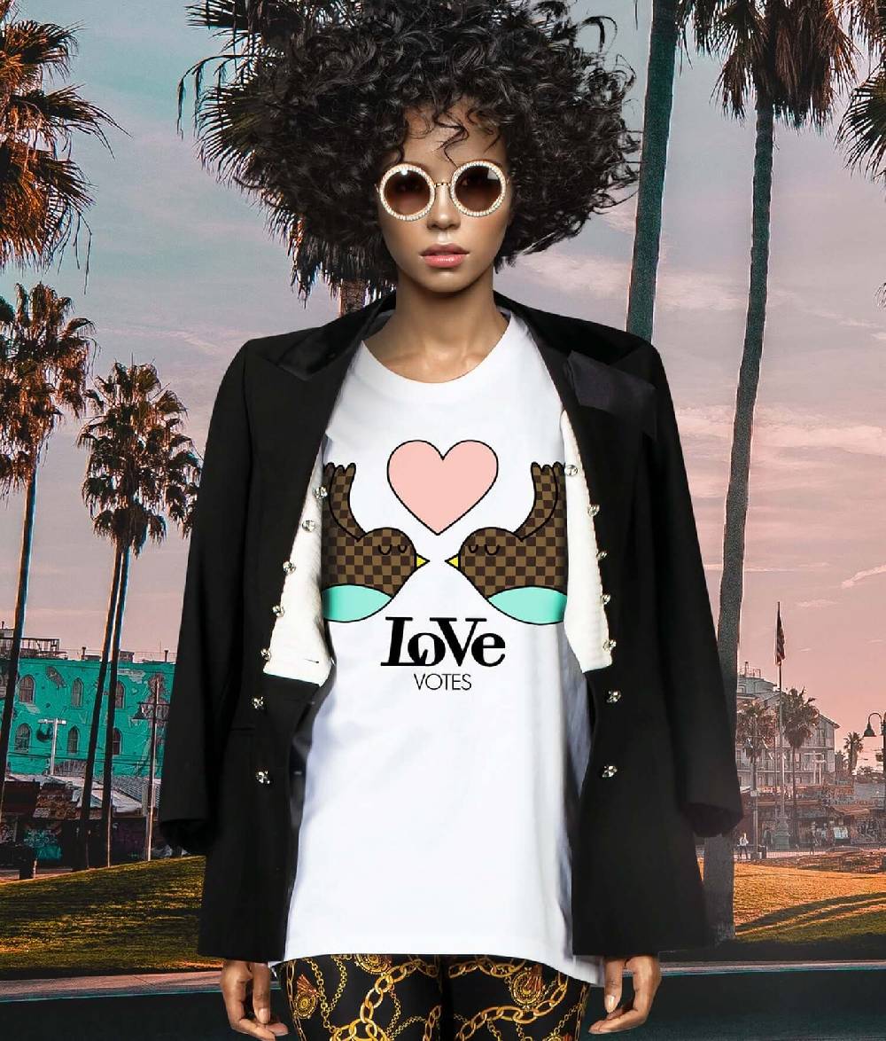 NIL+MON T-Shirt "TZ Love Rose" Günstiger Verkauf