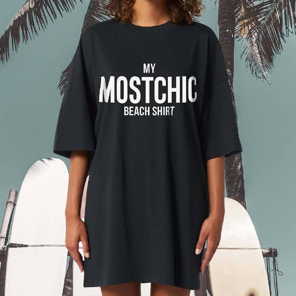 NIL+MON XXL Beach Shirt "Mostchic" Outlet