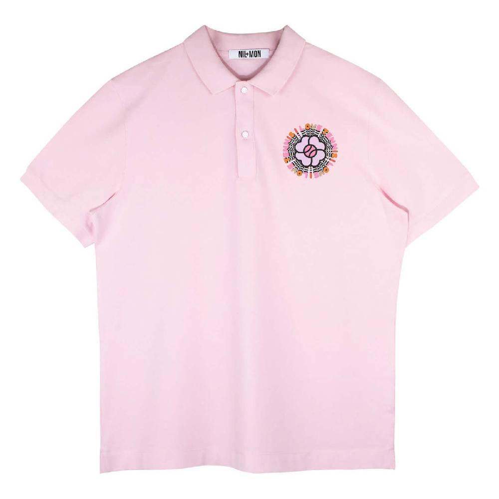 NIL+MON Polo Shirt "Circle Rose" Hotsell