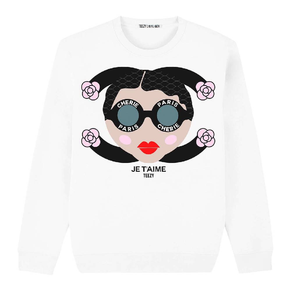 NIL+MON Sweatshirt "TZ Je t'aime"