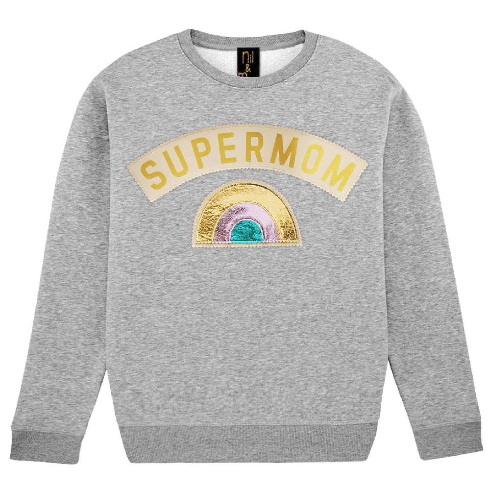 NIL+MON Sweatshirt "Supermom" Bestseller