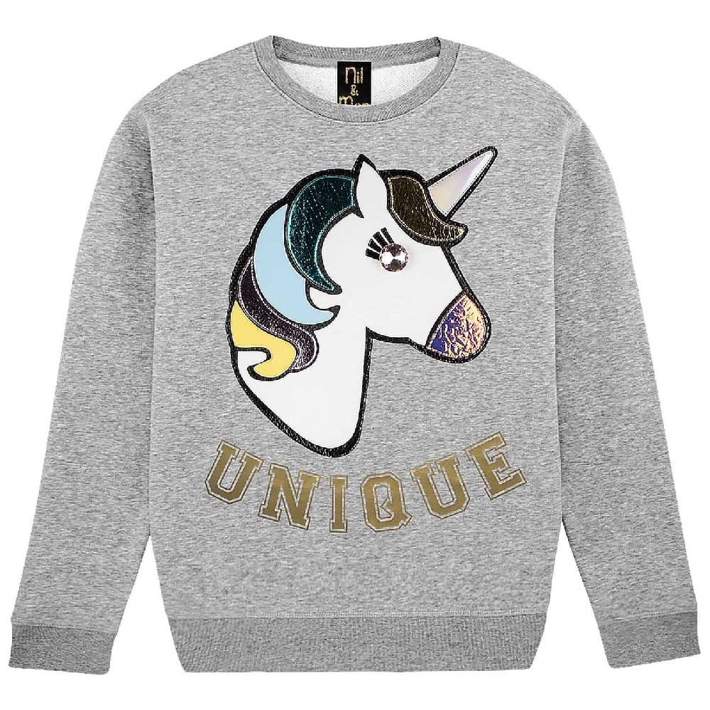 NIL+MON Sweatshirt "Unique" Sonderangebote
