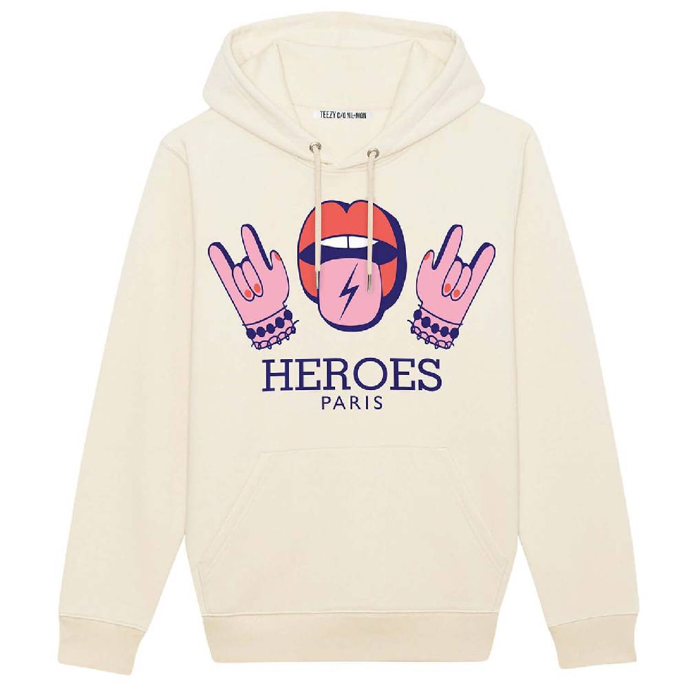 NIL+MON Hoodie "TZ Heroes Lips" Fabrikverkauf