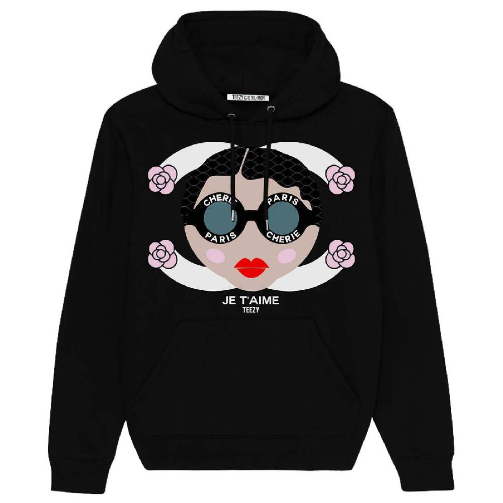 NIL+MON Hoodie "TZ Je t'aime" Schlussverkauf