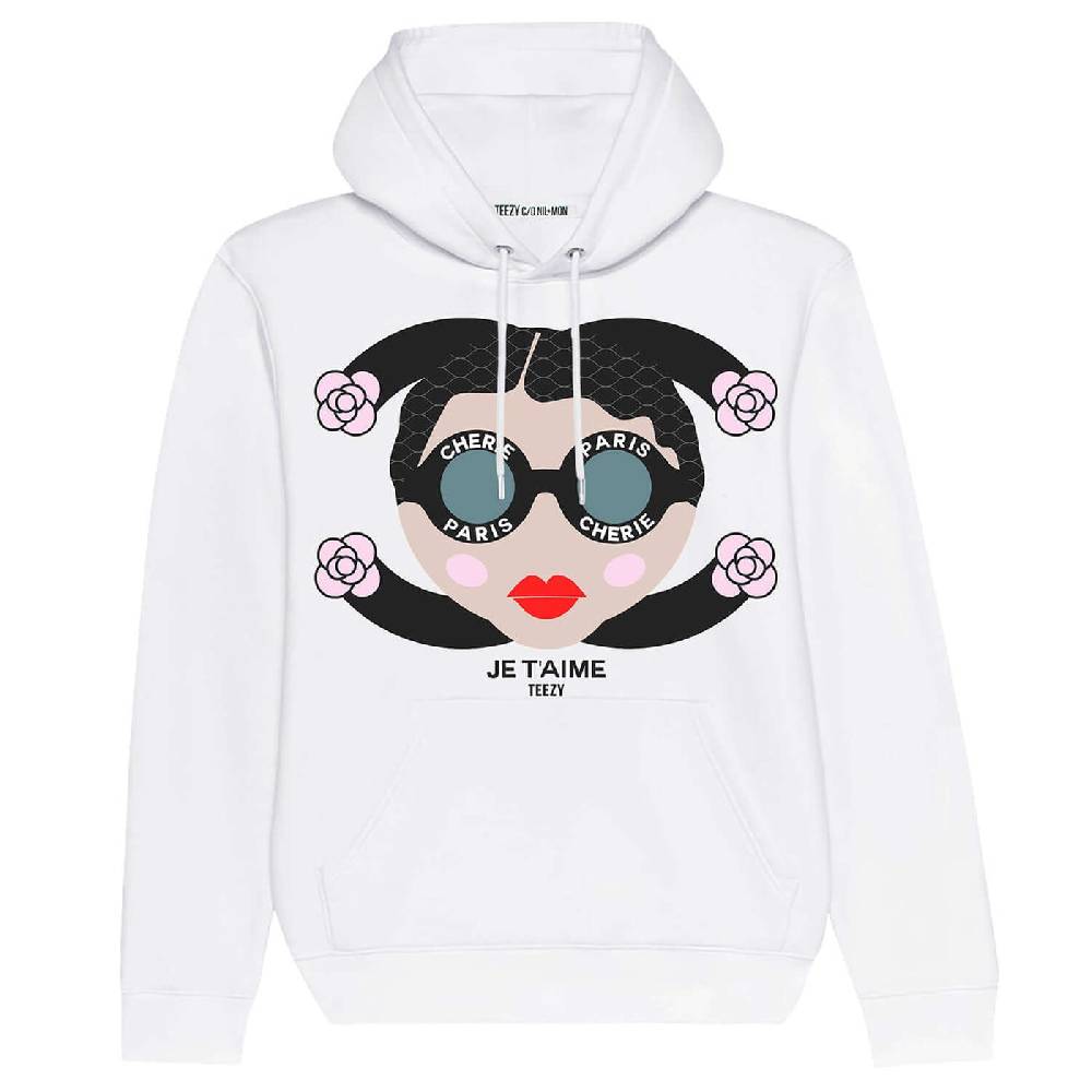 NIL+MON Hoodie "TZ Je t'aime" Schlussverkauf