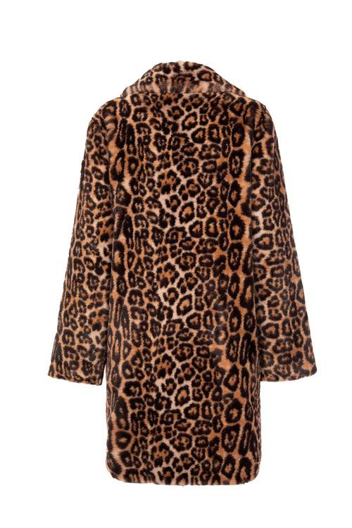 Petite M. Blazermantel mit Leopardenmuster Auslauf