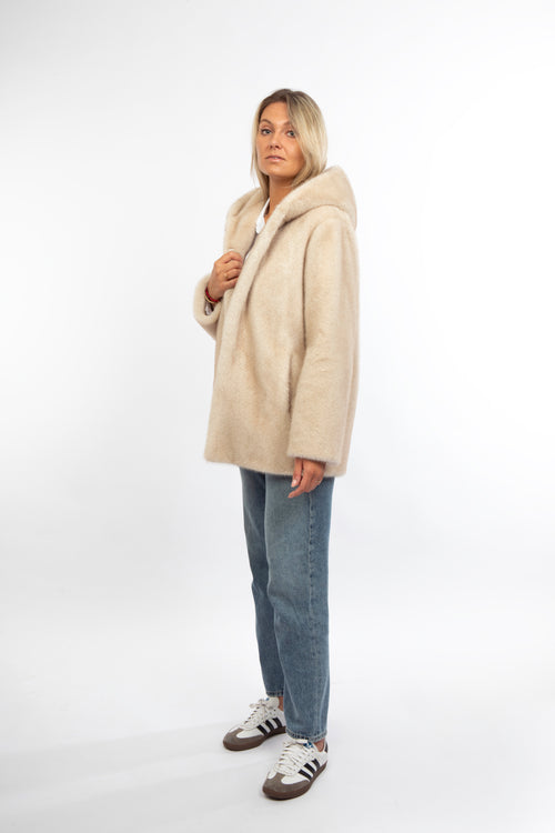 Petite M. Kunstfell Jacke Creme Blitzverkäufe