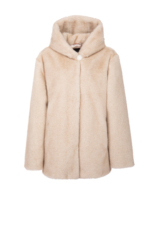 Petite M. Kunstfell Jacke Creme Blitzverkäufe