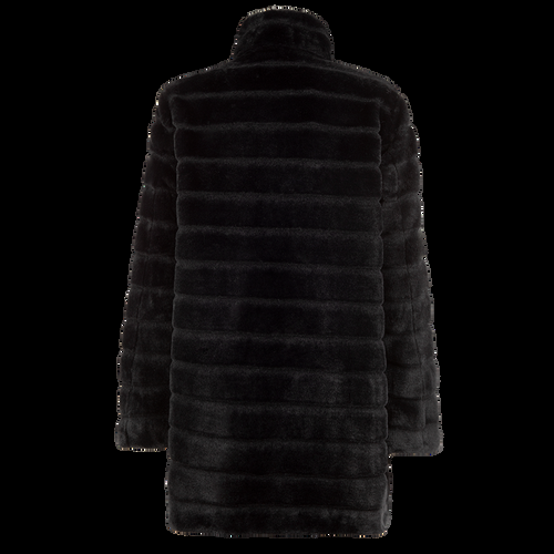 Petite M. Leichte Kunstfell Jacke Schwarz Fabrikverkauf