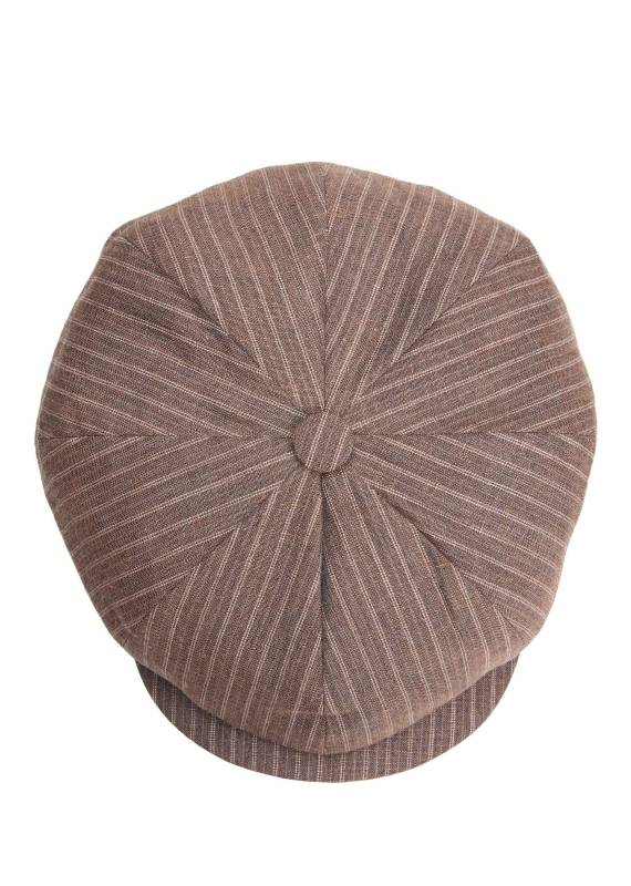 Pike Brothers 1928 Newsboy Cap Alameda brown Auslauf