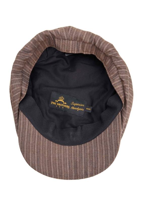 Pike Brothers 1928 Newsboy Cap Alameda brown Auslauf