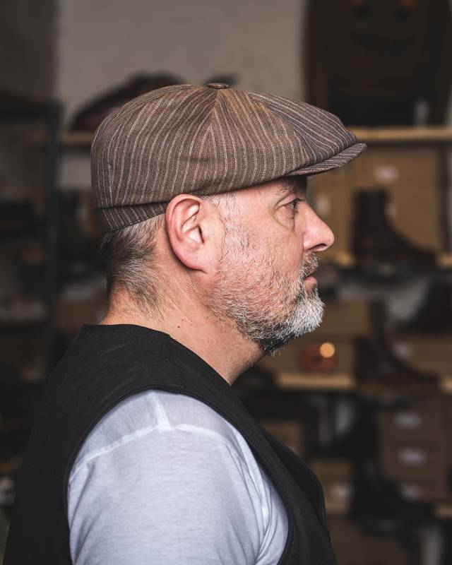 Pike Brothers 1928 Newsboy Cap Alameda brown Auslauf