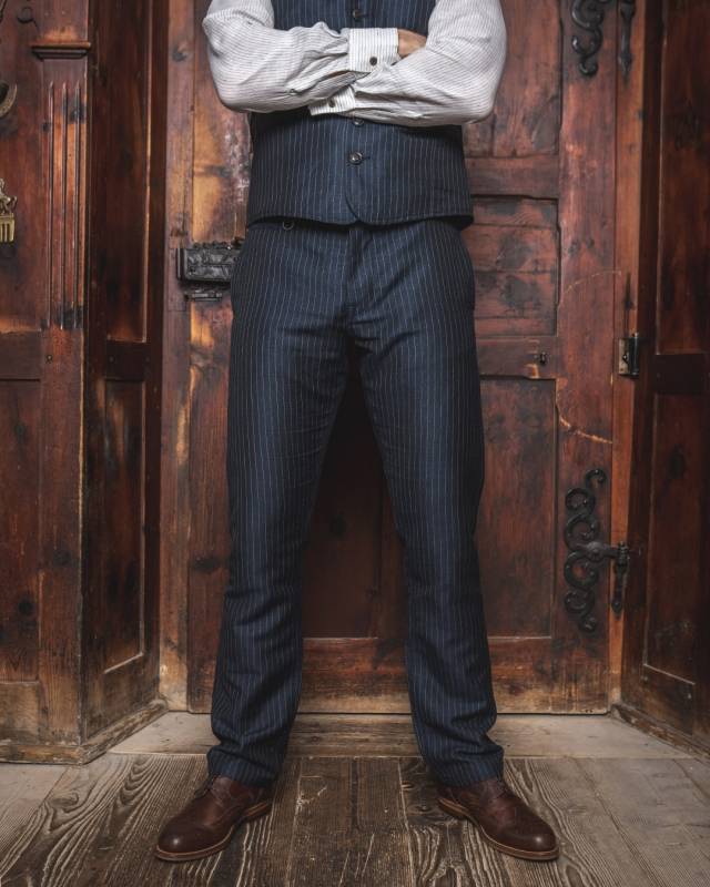 Pike Brothers 1923 Buccanoy Pant Chicago blue Verkauf