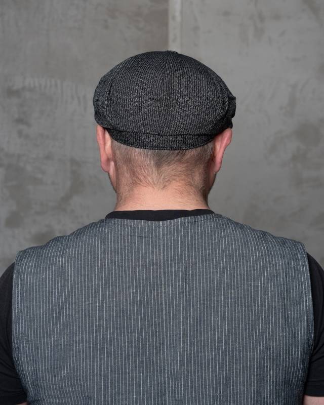 Pike Brothers 1928 Newsboy Cap French asphalt Günstiger Verkauf