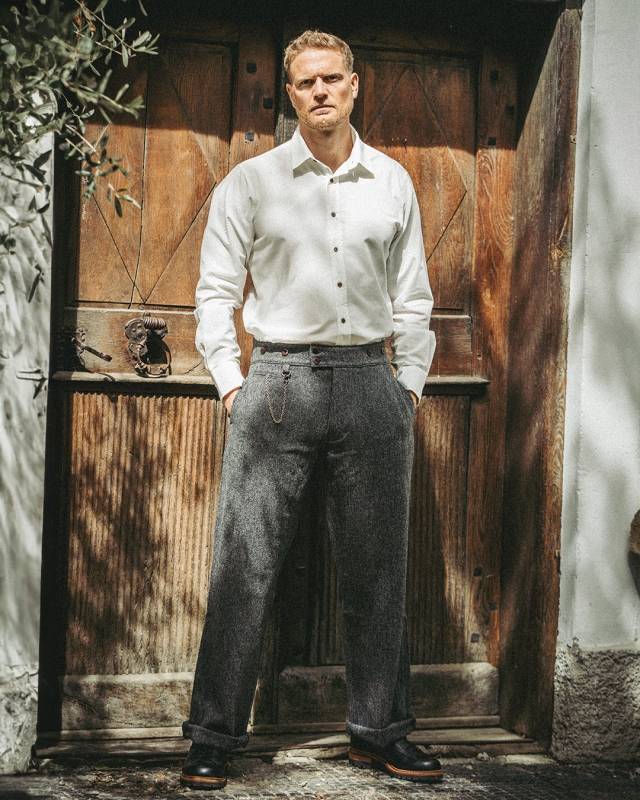 Pike Brothers 1905 Hauler Pant Dundee grey Blitzverkäufe
