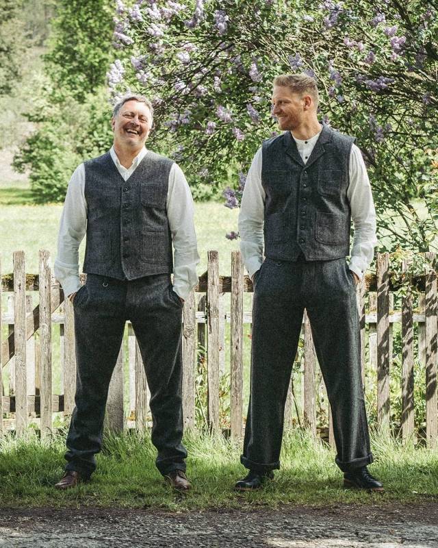 Pike Brothers 1905 Hauler Pant Dundee grey Blitzverkäufe