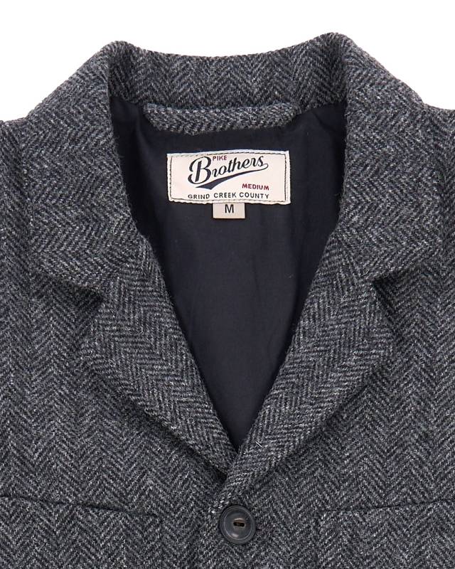 Pike Brothers 1908 Calico Vest Dundee grey Outlet