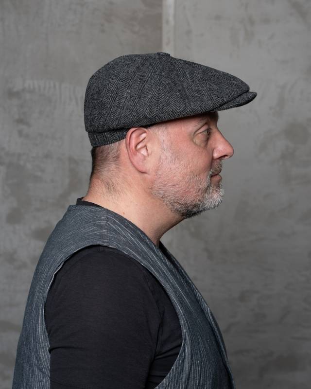 Pike Brothers 1928 Newsboy Cap Dundee grey Verkauf