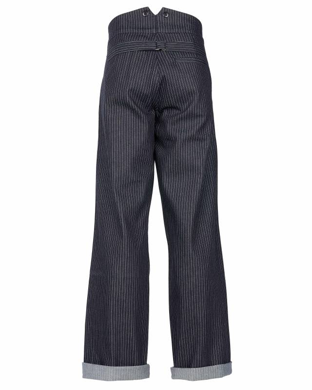 Pike Brothers 1905 Hauler Pant blue wabash Günstiger Verkauf