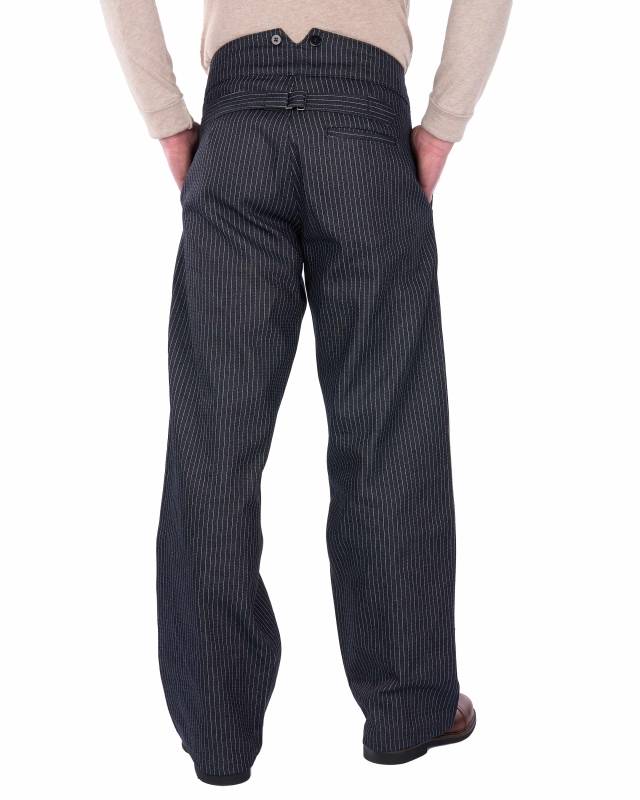 Pike Brothers 1905 Hauler Pant blue wabash Günstiger Verkauf