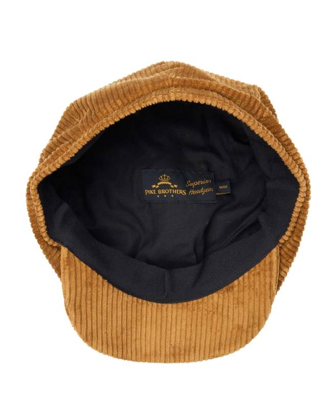 Pike Brothers 1928 Newsboy Cap goliath cord mustard Blitzverkäufe