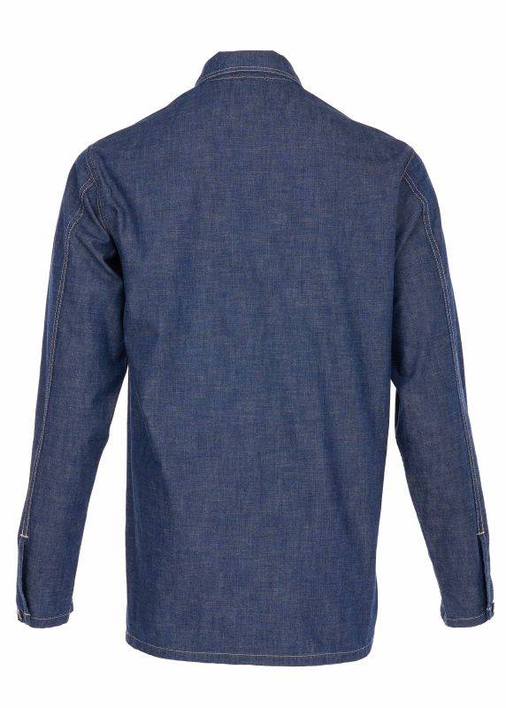 Pike Brothers 1940 Army Denim Shirt indigo Outlet