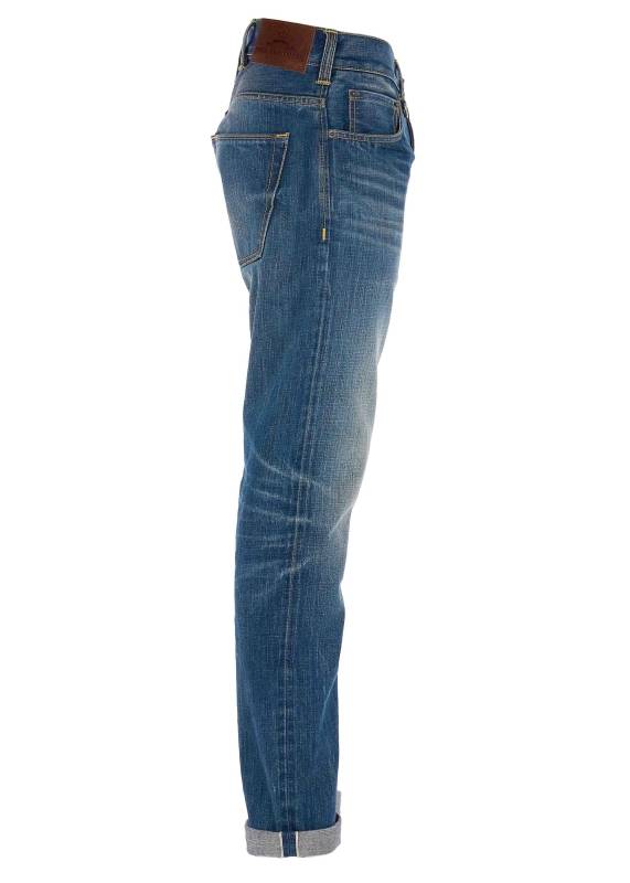 Pike Brothers 1958 Roamer Pant 15oz indigo 106 rinse Auslauf