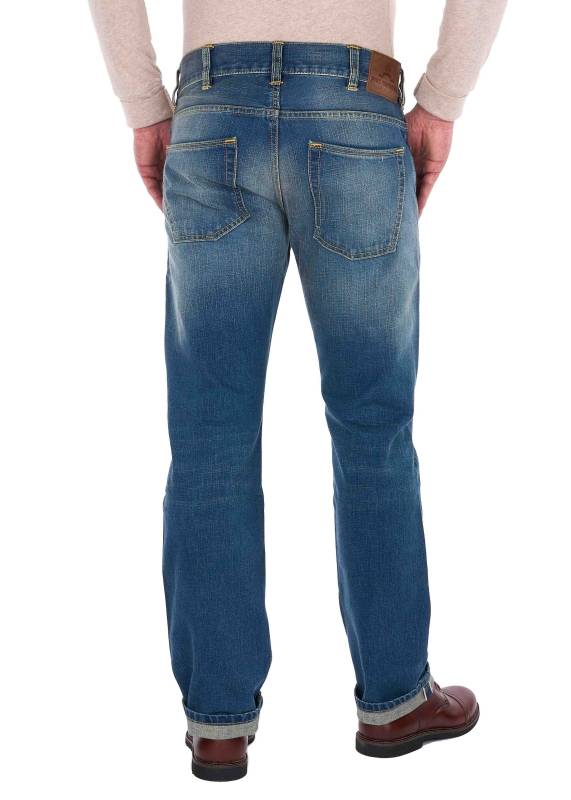 Pike Brothers 1958 Roamer Pant 15oz indigo 106 rinse Auslauf