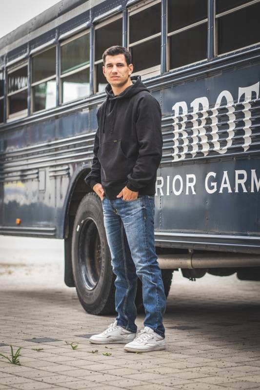 Pike Brothers 1958 Roamer Pant 15oz indigo 106 rinse Auslauf