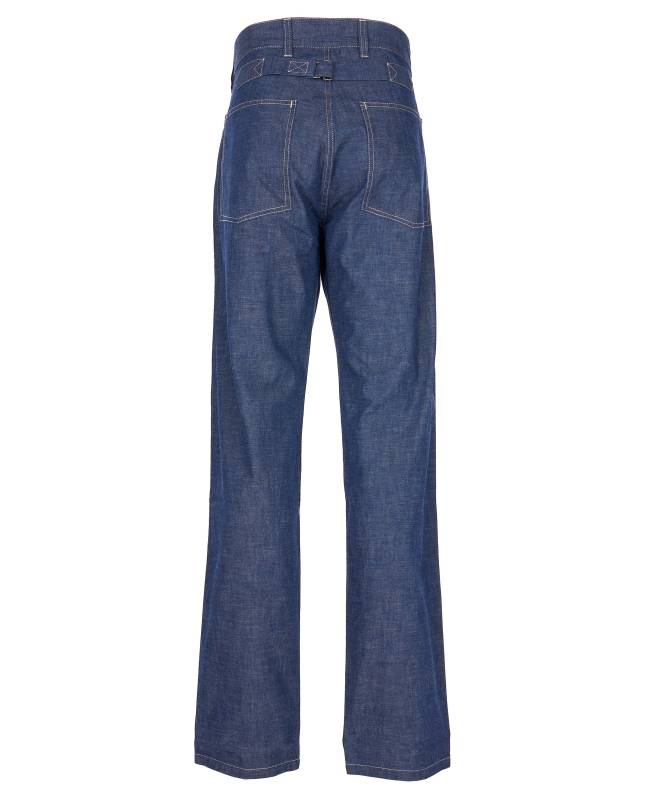Pike Brothers 1940 Army Denim Trousers indigo Günstiger Verkauf