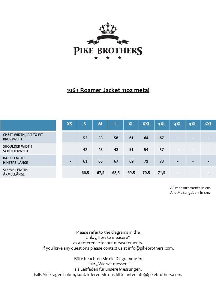 Pike Brothers 1963 Roamer Jacket 11oz metal Blitzverkäufe