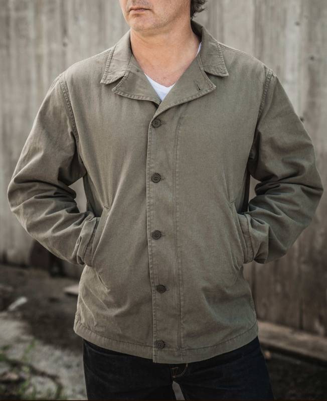 Pike Brothers 1945 N4 Deck Jacket Marram Outlet