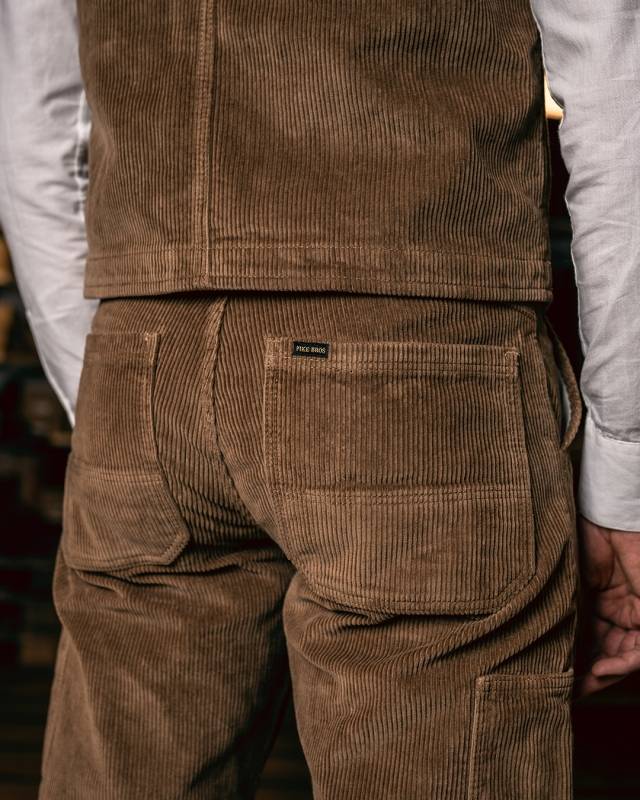 Pike Brothers 1967 Utility Trousers light brass cord Schlussverkauf