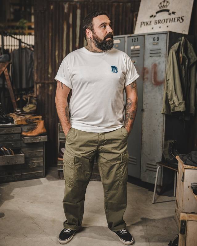 Pike Brothers 1966 Jungle Pant olive Schlussverkauf