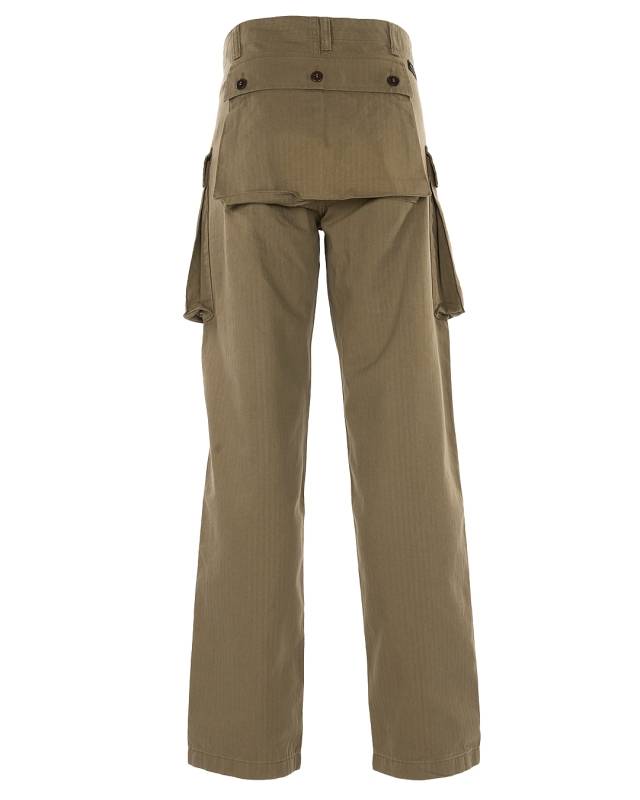 Pike Brothers 1944 Monkey Pant olive Günstiger Verkauf