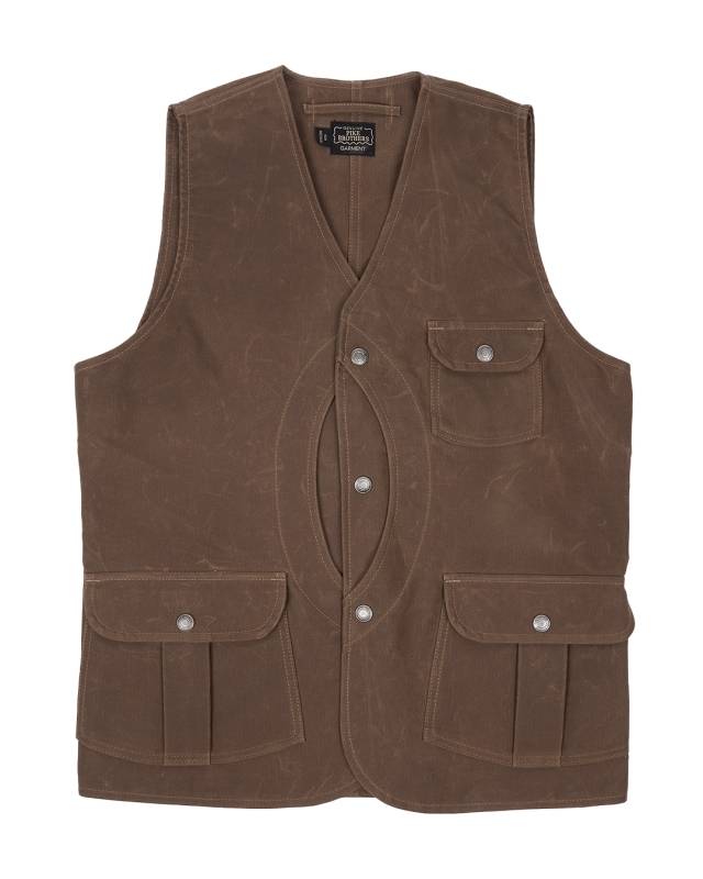 Pike Brothers 1928 Hunting Vest waxed sand Hotsell