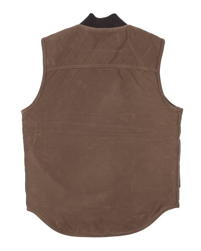 Pike Brothers 1966 Rodeo Vest waxed sand im Angebot