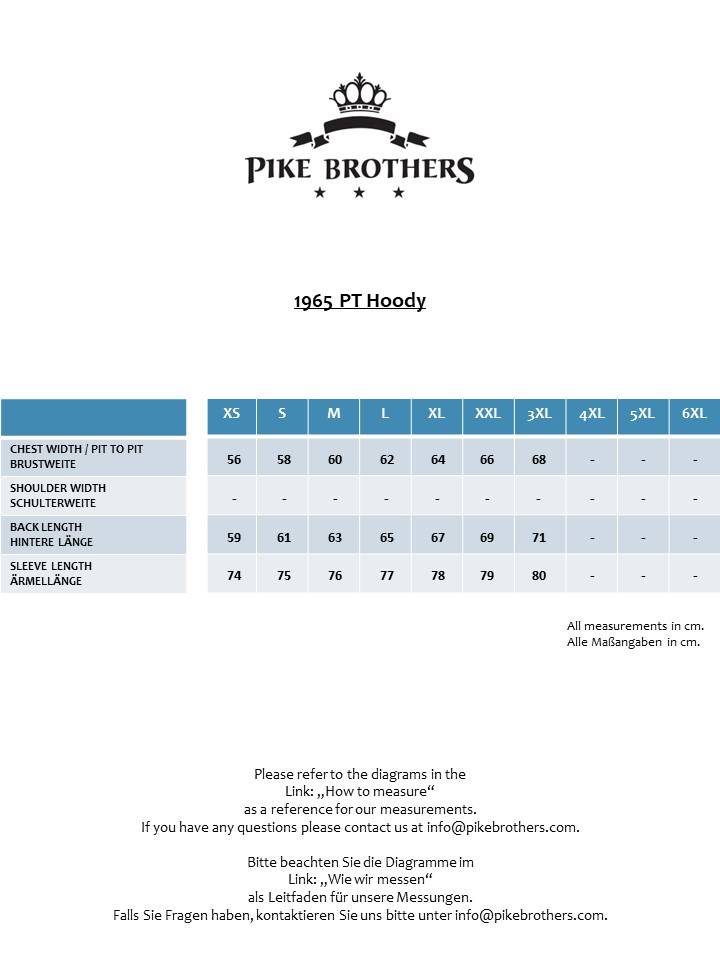 Pike Brothers 1965 PT Hoody black Outlet