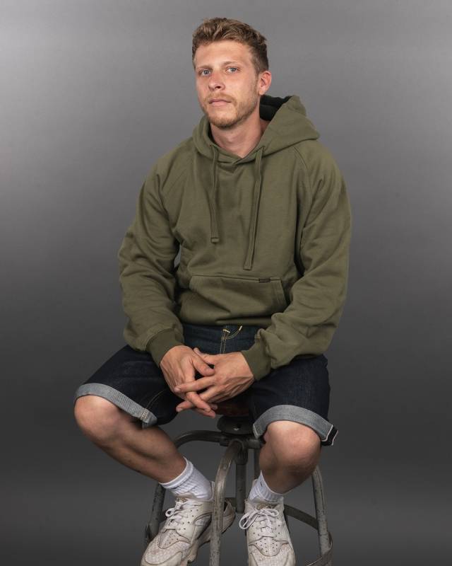 Pike Brothers 1965 PT Hoody olive Verkauf