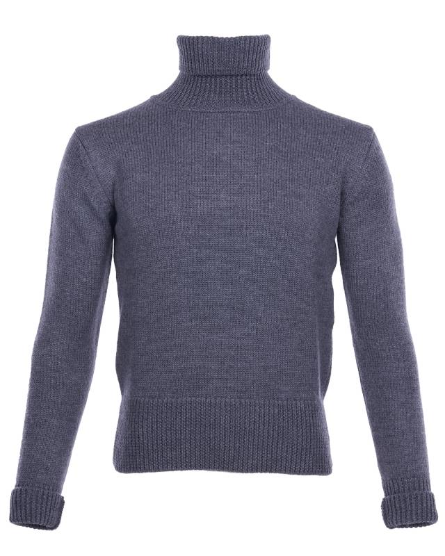 Pike Brothers 1923 Turtle Neck grey im Angebot