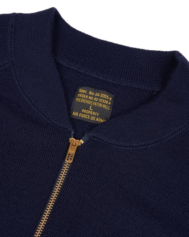 Pike Brothers 1943 C2 Sweater navy Blitzverkäufe