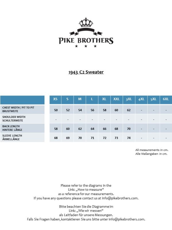 Pike Brothers 1943 C2 Sweater grey Outlet