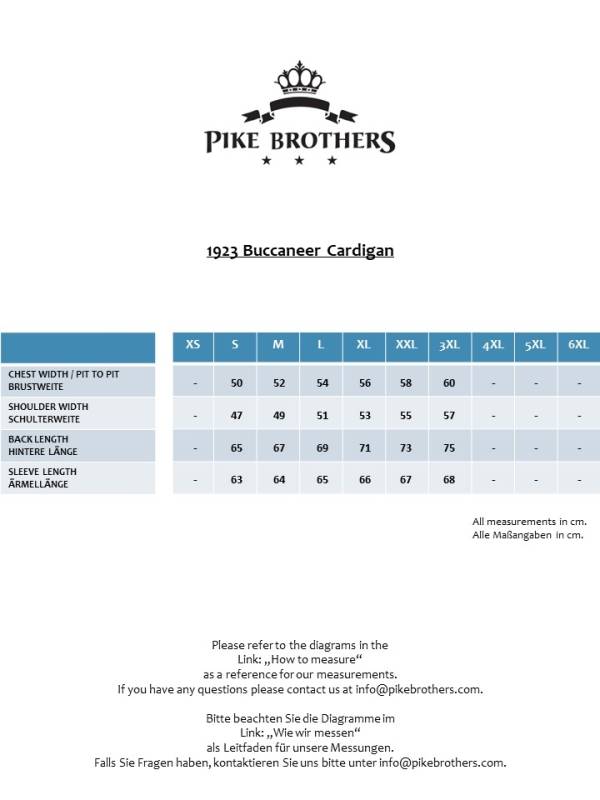 Pike Brothers 1923 Buccaneer Cardigan brown melange Verkauf